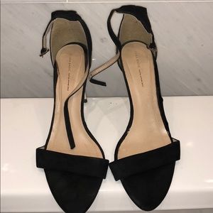 Zara black sandals